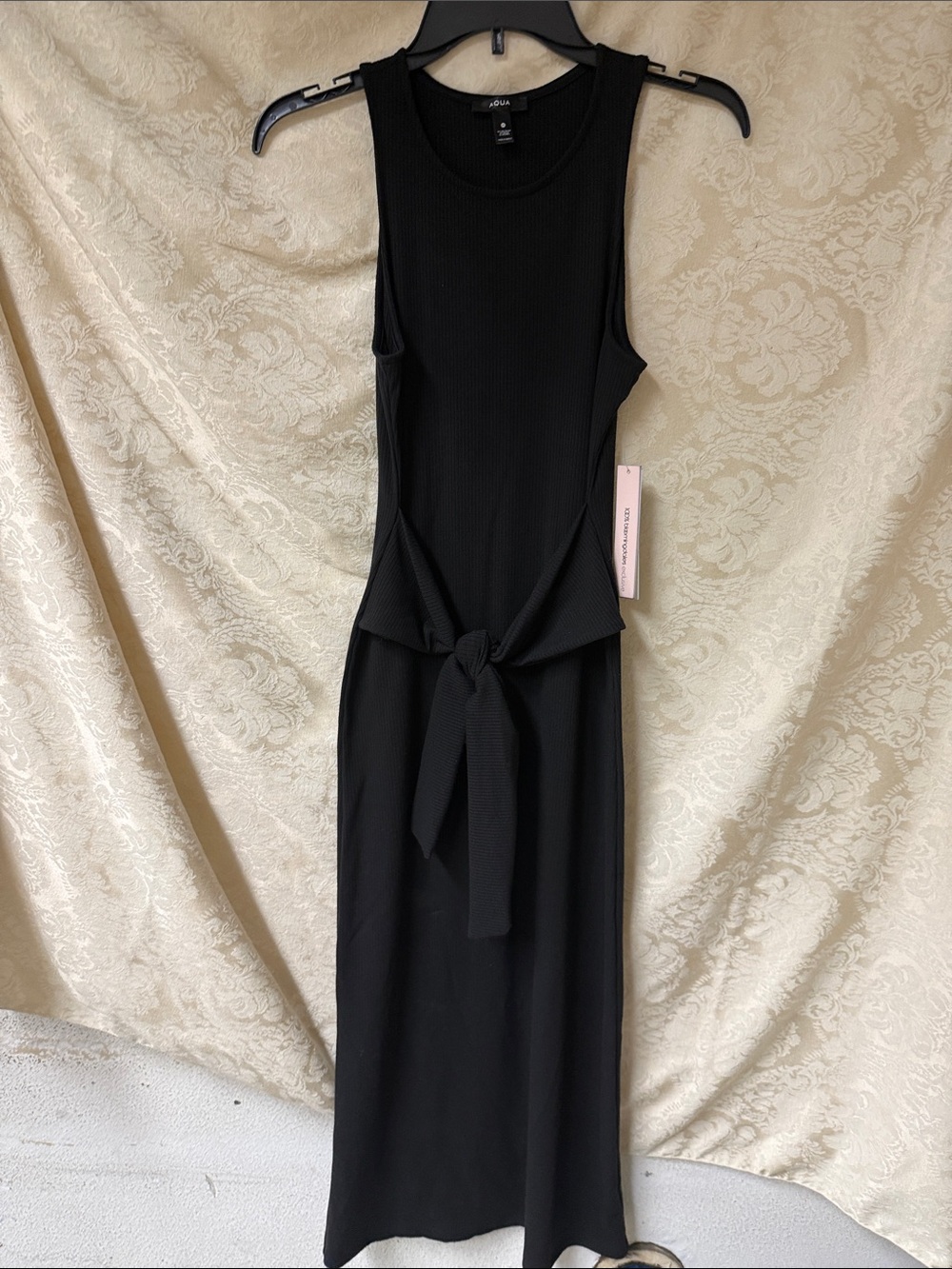 NWT Aqua Midi Dress in Black